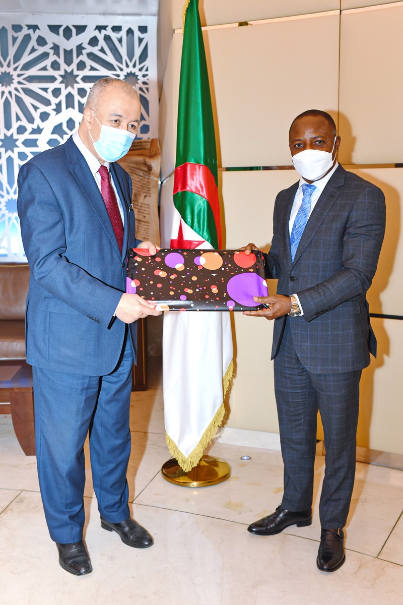 Permanent Secretary, Ambassador Gabriel Aduda visits Algeria